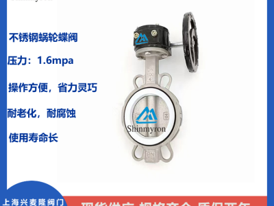 不銹鋼蝸輪蝶閥CB6100WP