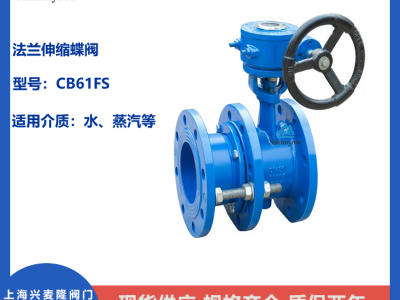 法蘭伸縮蝶閥CB61FS